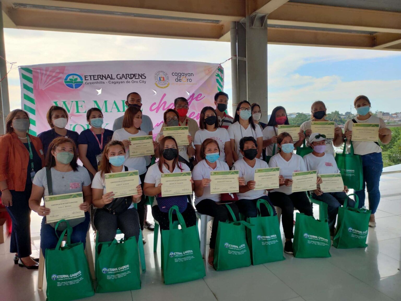 Livelihood skills training for women
