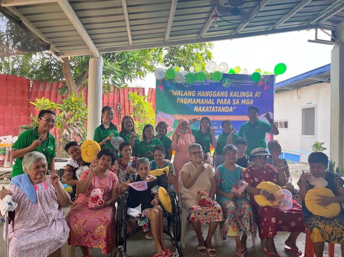 Eternal Gardens extends a helping hand to Bahay ni Maria in Calamba City