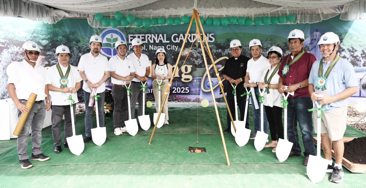 Eternal Gardens breaks ground for its 13th park in Brgy. Pacol, Naga City